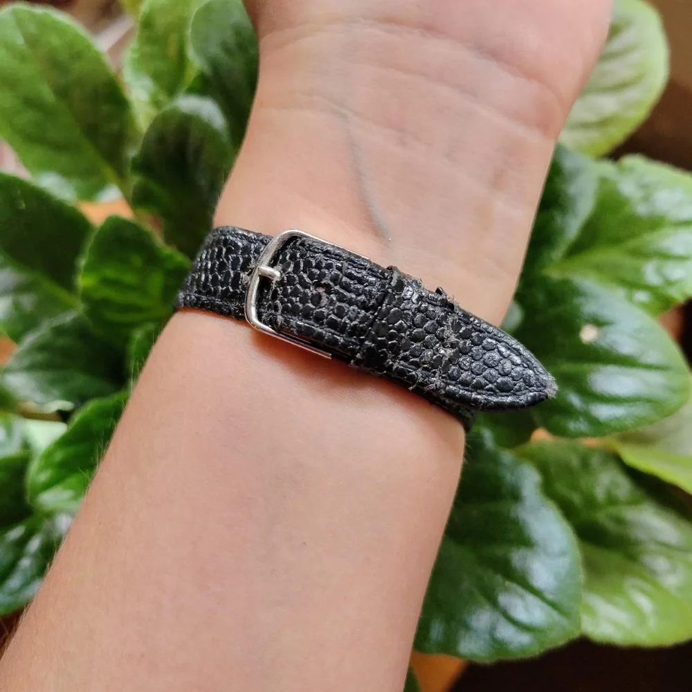 Genuine Leather Rumours Ornate Quartz Watch